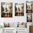 thumbnail image 4 of Designart "Revolt in the French Revolution I" France Floater Framed Canvas Wall Art, 4 of 7