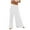 White, variant on ABATAB Flowy Palazzo Pants for Women Ribbed Summer Baggy Outfits Wide Leg Beach Casual Vacation Pants with Pockets
