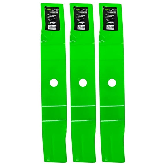 LawnRAZOR High Lift Blades for John Deere Z920R Z930R Z830A 54" Deck - 3 Pack
