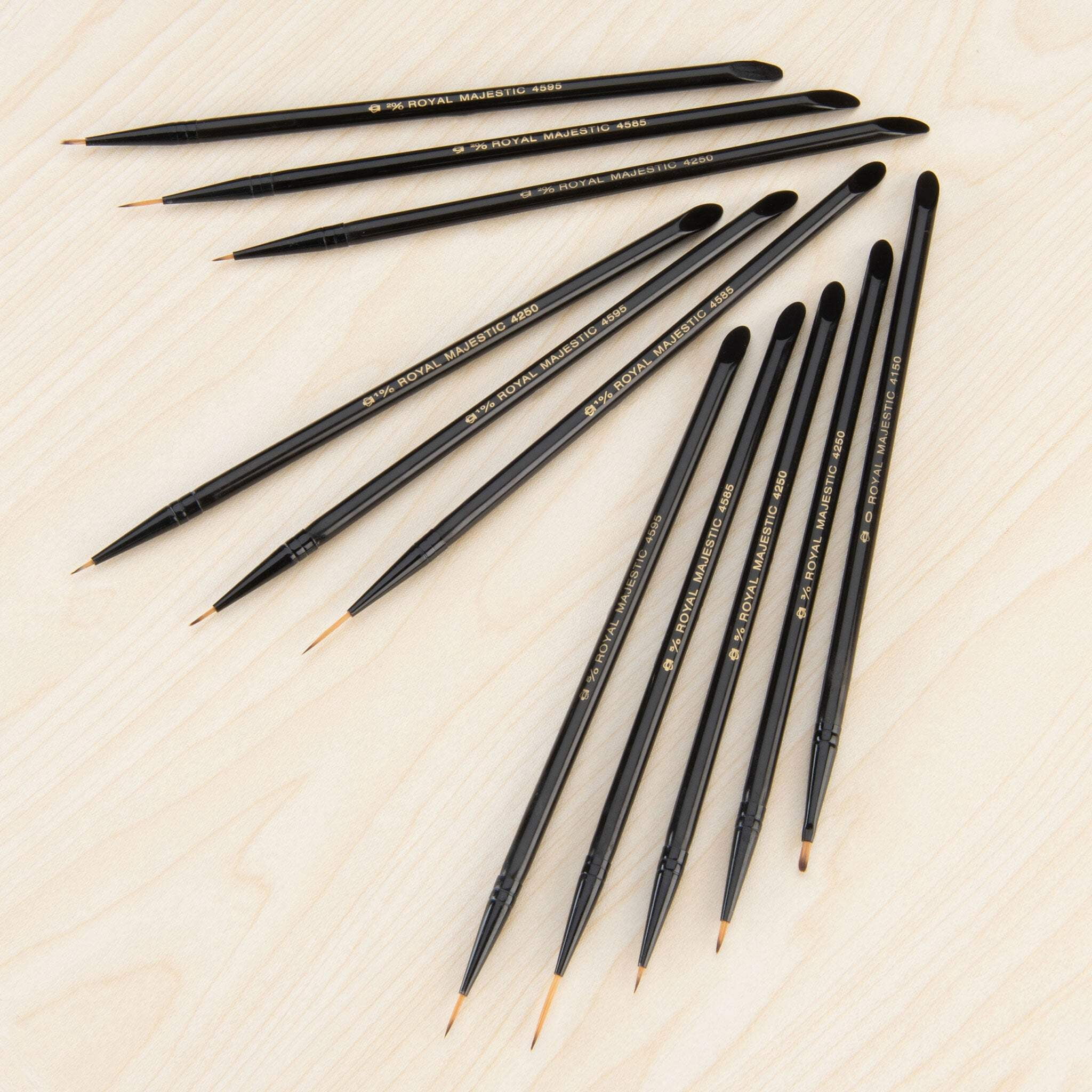 RMAJ-DETAIL | Majestic™ 11pc Detail Brush Set
