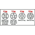 thumbnail image 4 of American Tire & Wheel 3h400 205/65-10 Tire & Wheel (C) 5 Hole / Galvanized, 4 of 6