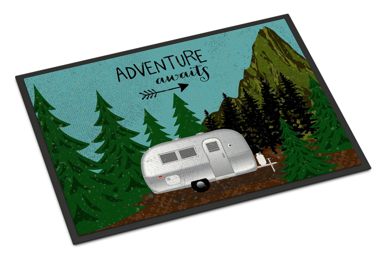 Airstream Camper Adventure Awaits Door Mat