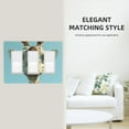 thumbnail image 5 of Giraffe Blue Switch Cover Decorative Wall Plate 3-Gang Screwless Standard Size, 5 of 5