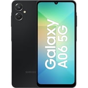 Samsung Galaxy A06 5G (64GB + 4GB) 6.7" 90Hz LCD Display | Dual Sim |50MP Dual Camera | 5000 mAh Battery | GSM Unlocked International Version (Brand New)