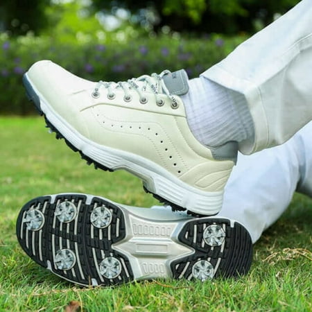 

Waterproof Golf Shoes for men and women for playing and training Easy to change spikes