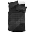 thumbnail image 1 of Juego de cama abstracto gris oscuro y negro, 1 of 4
