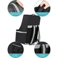 thumbnail image 4 of Gowinsee Heavy Duty Padded Car Seat Travel Bag for Baby Car Seats, Black, 4 of 9