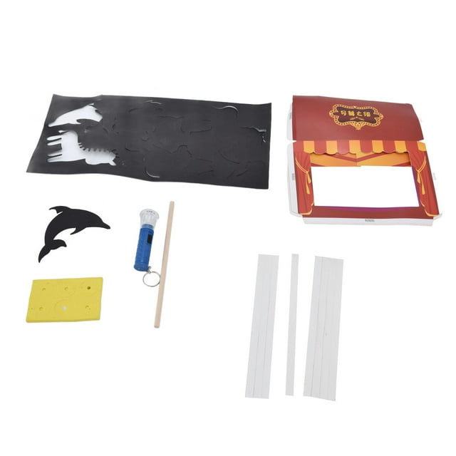 Juguete de marionetas de sombras DIY para niños BuyWeekMX