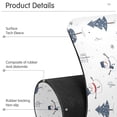 thumbnail image 4 of Yayeee Faucet Mat for Kitchen Sink 14.7" Diatomite Long Splash Guard Pad, Blue Cartoon Snowmen, 4 of 7