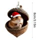 thumbnail image 3 of 8cm Forest Animals Decoration Christmas Tree Pendant Holiday Gift, 3 of 7
