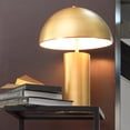 thumbnail image 2 of Alden Décor Dome Iron Table Lamp, Antique Brass, 2 of 4