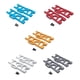 thumbnail image 3 of Tholdsy 2 piezas de coches de control remoto Brazos oscilantes de metal Kit de reemplazo mejorado Suministros de reemplazo para WLtoys 104009 12401 Type2 NO2 Tholdsy FN010154-04, 3 of 6