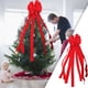 thumbnail image 1 of Christmas Bow Decoration Christmas Tree Bow Decoration 120cm, 1 of 8