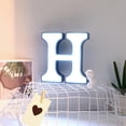 thumbnail image 3 of Lámpara LED de plástico con 26 letras del alfabeto inglés, luz decorativa con forma de letra para cumpleaños, propuesta de confesión, luz blanca, 3 of 8