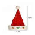 thumbnail image 2 of Tyidzon Red Santa Hat Christmas Decorations Santa Hats for Kids Children Teenagers & Adults Small Head, Xmas Hats for Christmas Holiday Party Decorations, 2 of 6
