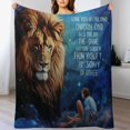 thumbnail image 3 of ARISTURING  Gifts for Son from Dad Son Gifts Lion Throw Blankets Birthday Gifts for Son Adult Graduation Gifts for Boys Son Gifts from Father Adult Son Gift Ideas Birthday Graduation for Son, 3 of 6