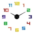 thumbnail image 2 of Reloj de Pared Moderno 3D DIY Fernando Reloj de Pared de Bricolaje Sin Marco Negro, 2 of 6