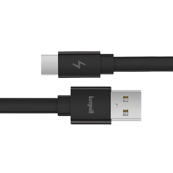 keepoll USB cables, USB Type C Cable, Fast Charging, Durable Braided Material, Fast Data Transfer Cables