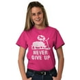 thumbnail image 3 of Never Give Up Rhino to Unicorn Gym Men's Graphic T Shirt Tees Brisco Brands S, 3 of 6