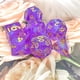 thumbnail image 3 of Dados de resina de esquina afilada Coc Running Team Kobru Dnd Dragon Underground City Juego de mesa Trpg Dados de colores multifacéticos, 3 of 4