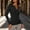 Black, variant on Henley Long Sleeve Tops For Womens Ribbed Knit Notch V Neck Layering Blouses Slim Fit Casual Shirts Khaki L