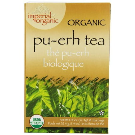 Imperial Organic Tea, Pu-Erh, 18 Tea Bags,1.14