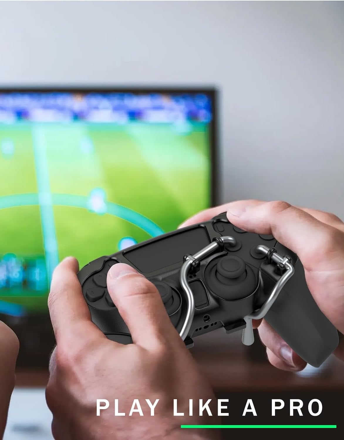 EXknight Leverback FPS Paddles Attachment, Back Buttons Gaming Paddles for PS5 Controller