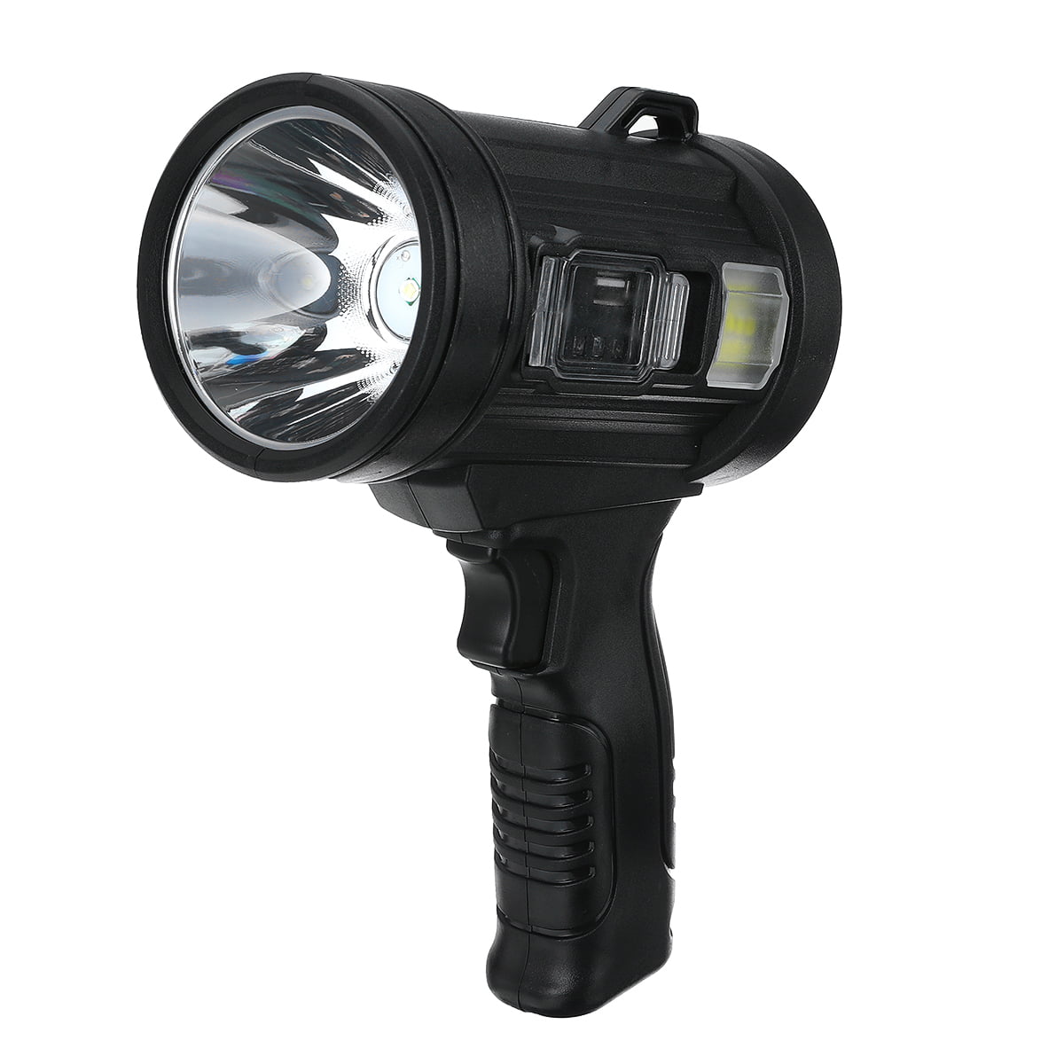 LED Handheld Spotlight USB Rechargeable Flashlight Camping Hunting Spot Light UK 