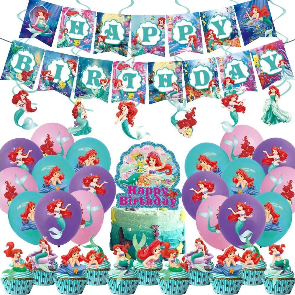 Purple Horse Birthday Banner & Garland – Western Cowgirl Party Decor For Girls, Rodeo Theme