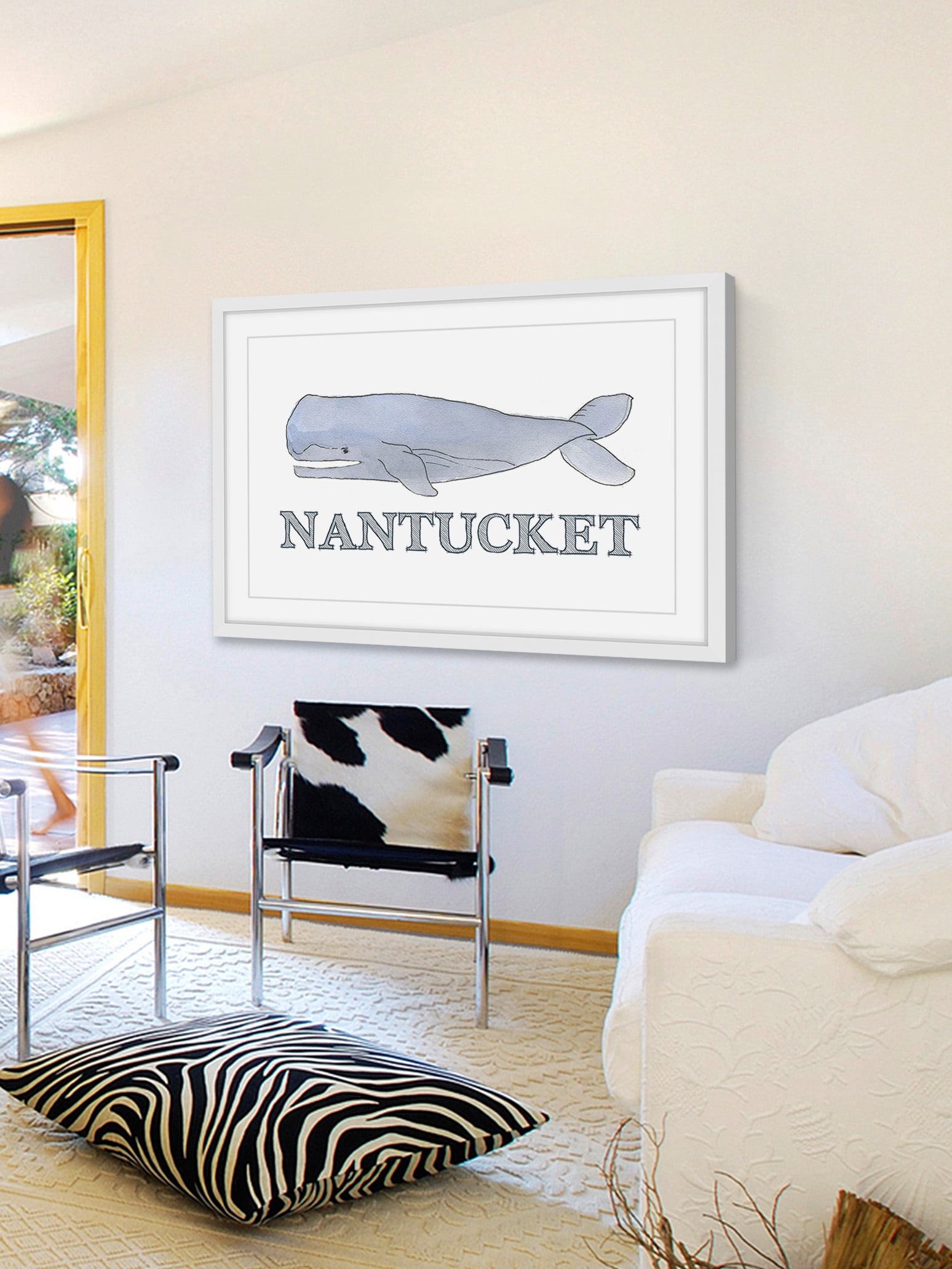 "Come to Nantucket" Framed Painting Print