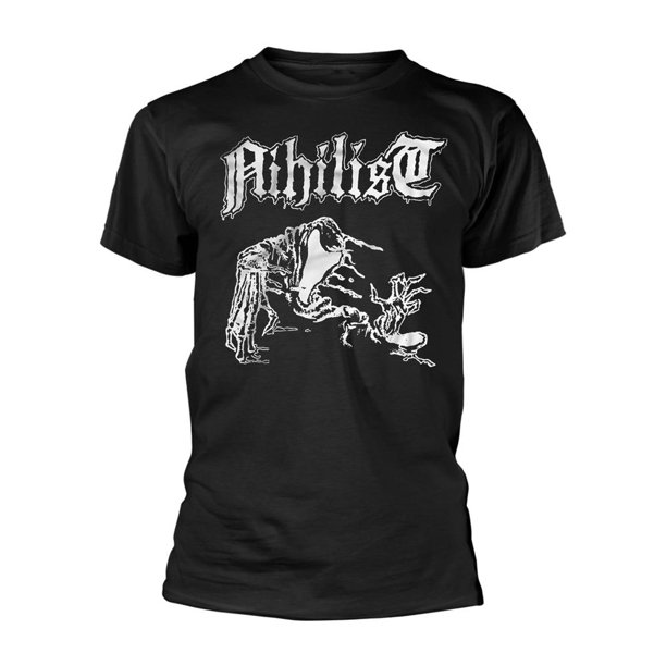 Nihilist - Camiseta Carnal Leftovers para Adultos Unisex (Negro)