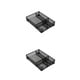 thumbnail image 2 of Caja de almacenamiento de papelería Monstrate A5 negro 2Conjunto, 2 of 6