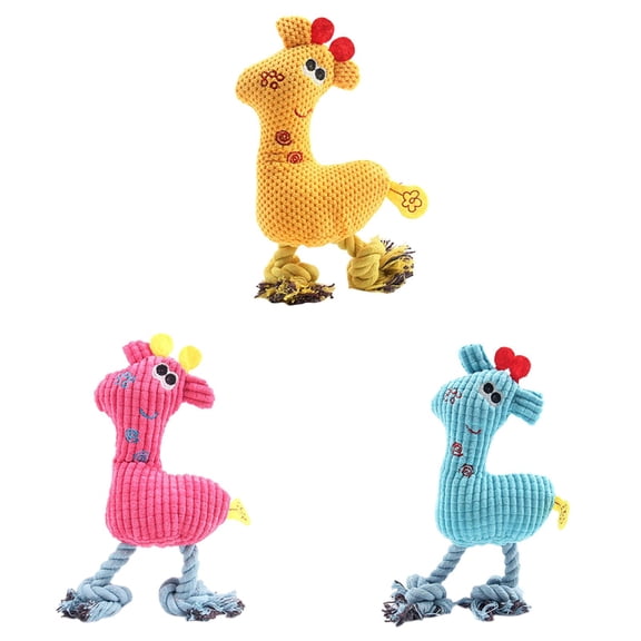 Pet Plush Toys Cats And Dogs Plush Corn Deer Sounding Dog Toys Plush Toys Dog Toys 3PCS Squeaky Pig Dog Tough Animals for Dogs Puppy Squeaky for Small Dogs Dog for Large Aggressive Chewers Puppy