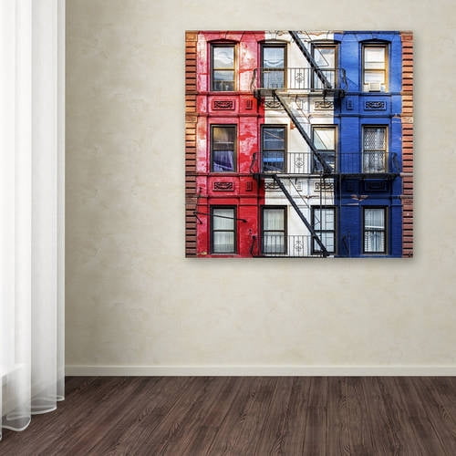Trademark Fine Art Philippe Hugonnard ' Colors' 14" x 14" Canvas Stretched Art Print (190836121007)