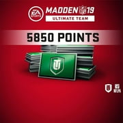 Madden NFL 19 MUT 5850 Points Pack, Electronic Arts PC , 886389174101