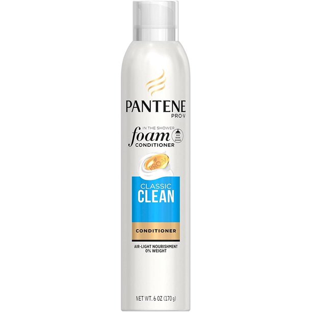 Pantene ProV Classic Clean Foam Hair Conditioners, 6 Ounce
