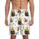 thumbnail image 1 of Fotbe Honey Bee Insect Pantalones Cortos de Pijama para Hombre, Ropa de Dormir, Pantalones de Pijama Cortos para Hombre-Medium, 1 of 6