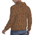 thumbnail image 6 of Rateoe Western Cactus Pattern Mens Hoodie, Pullover Hooded Sweatshirt, Kangaroo Pocket Hoodie Ideal for Daily Wear, Travel and Home-X-Large, 6 of 7