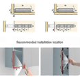 thumbnail image 4 of Push-open magnetic locks, locks open and close the door with a simple push (10 pcs), 4 of 5
