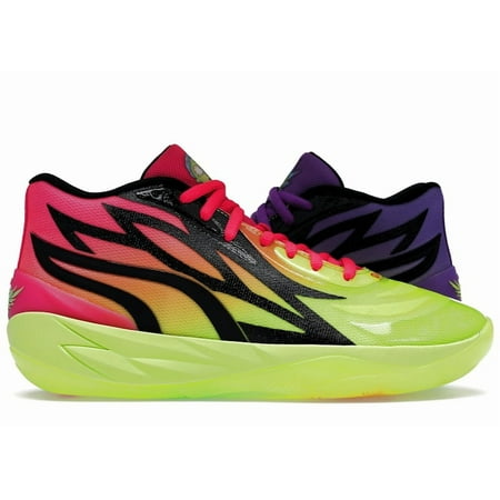 Puma Men's LaMelo Ball MB.02 Rick & Morty Adventures Basketball Shoes, from StockX