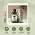 thumbnail image 3 of Organic Pine Essential Oil, Therapeutic Grade Pine Oil, Pure Vegan-Friendly Essential Oil for Diffuser, Energy Filling and Body-Relaxing Oil, 3 of 7
