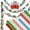 Christmas Patterns, variant on 300 USA-Themed Paper Chain Strips for Crafting. No Glue or Tape Needed. Kid Friendly & Family Fun. 10 Stars-and-Stripes Patterns. Over 50 Feet of Paper Chains for Party Decorations