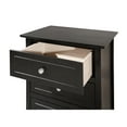thumbnail image 4 of Glory Furniture Daniel 3 Drawer Nightstand in Black, 4 of 7