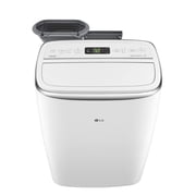 LG New 14,000 BTU 450 Sq Ft Smart Wi-Fi Enabled Dual Inverter Portable Air Conditioner, White