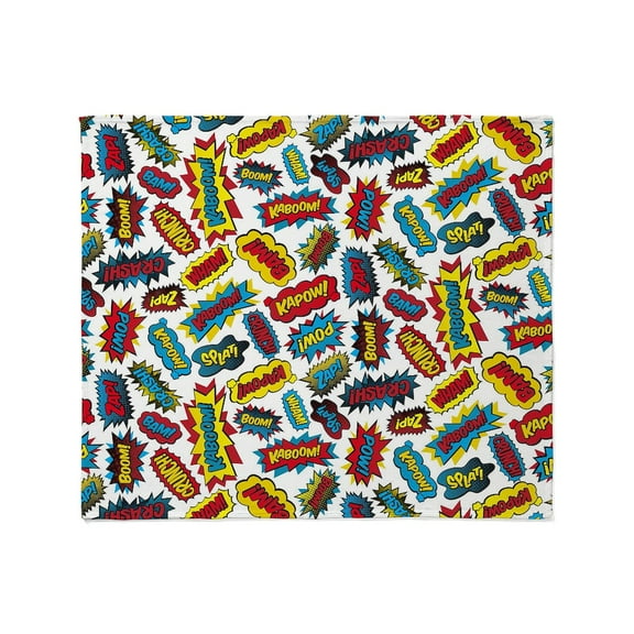 CafePress - Super Words! Throw Blanket - Soft Fleece Throw Blanket, 50"x60" Stadium Blanket