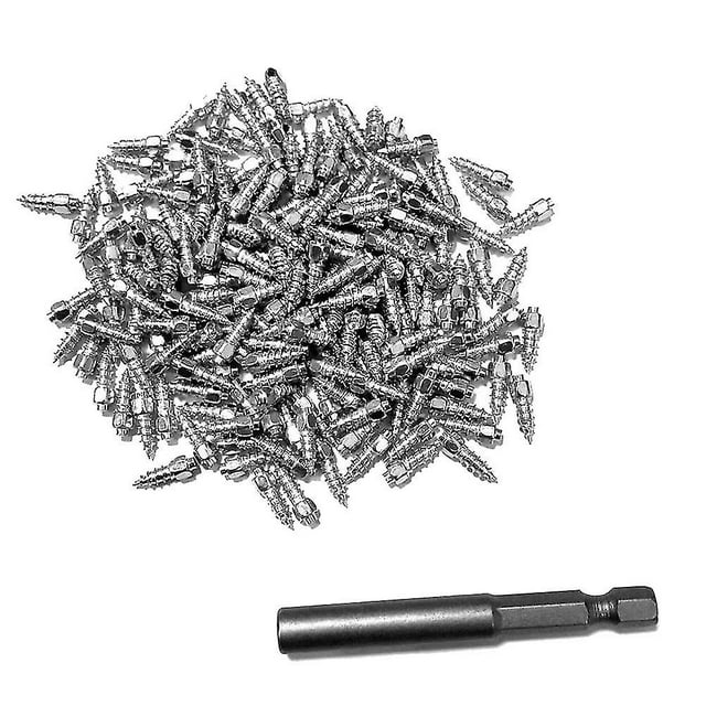 200pcs 4x12mm Wheel Lugs Snow Screw Tire Studs Anti Skid Falling Spikes For Car Motorcycle Bicycle