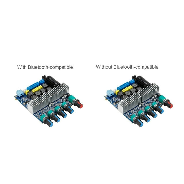 Module d'Amplification de Puissance Sans Fil 12-24V DIY Subwoofer Carte Audio Numérique Stéréo Carte de Remplacement Contrôle du Volume Auto Ampli Audio Électronique Type 2