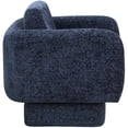 thumbnail image 6 of Meridian Furniture Alessandra Navy Chenille Fabric Swivel Accent Chair, 6 of 44