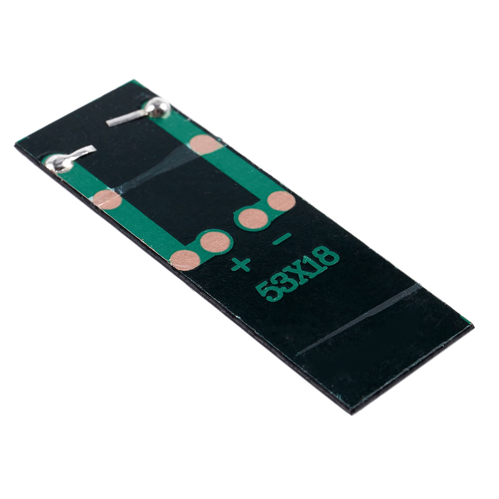 100Pcs Mini Solar Panel New 0.5V 100MA Solar Cells Photovoltaic Panels Module Sun Power Battery Charger DIY 53x18x2.5mm