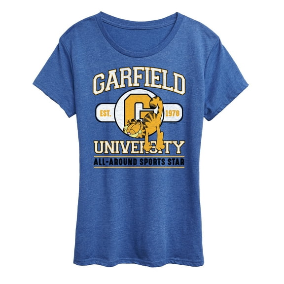 Garfield - University Sports Star - Women's Short Sleeve Graphic T-Shirt